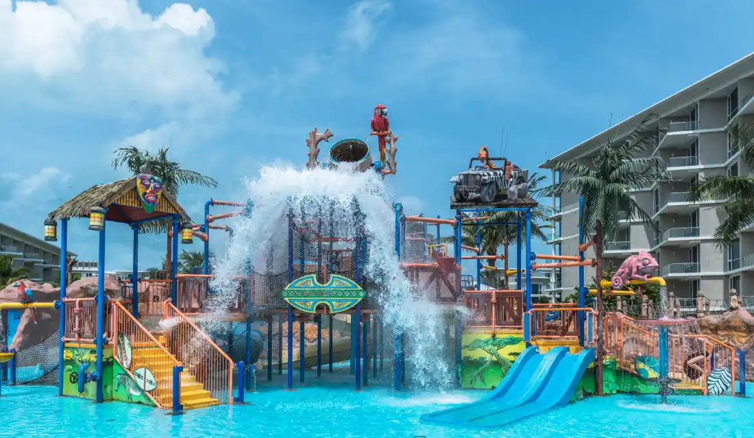 детская зона в аквапарке Splash Jungle на Пхукете